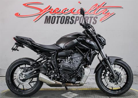 2021 Yamaha MT-07 in Sacramento, California - Photo 1