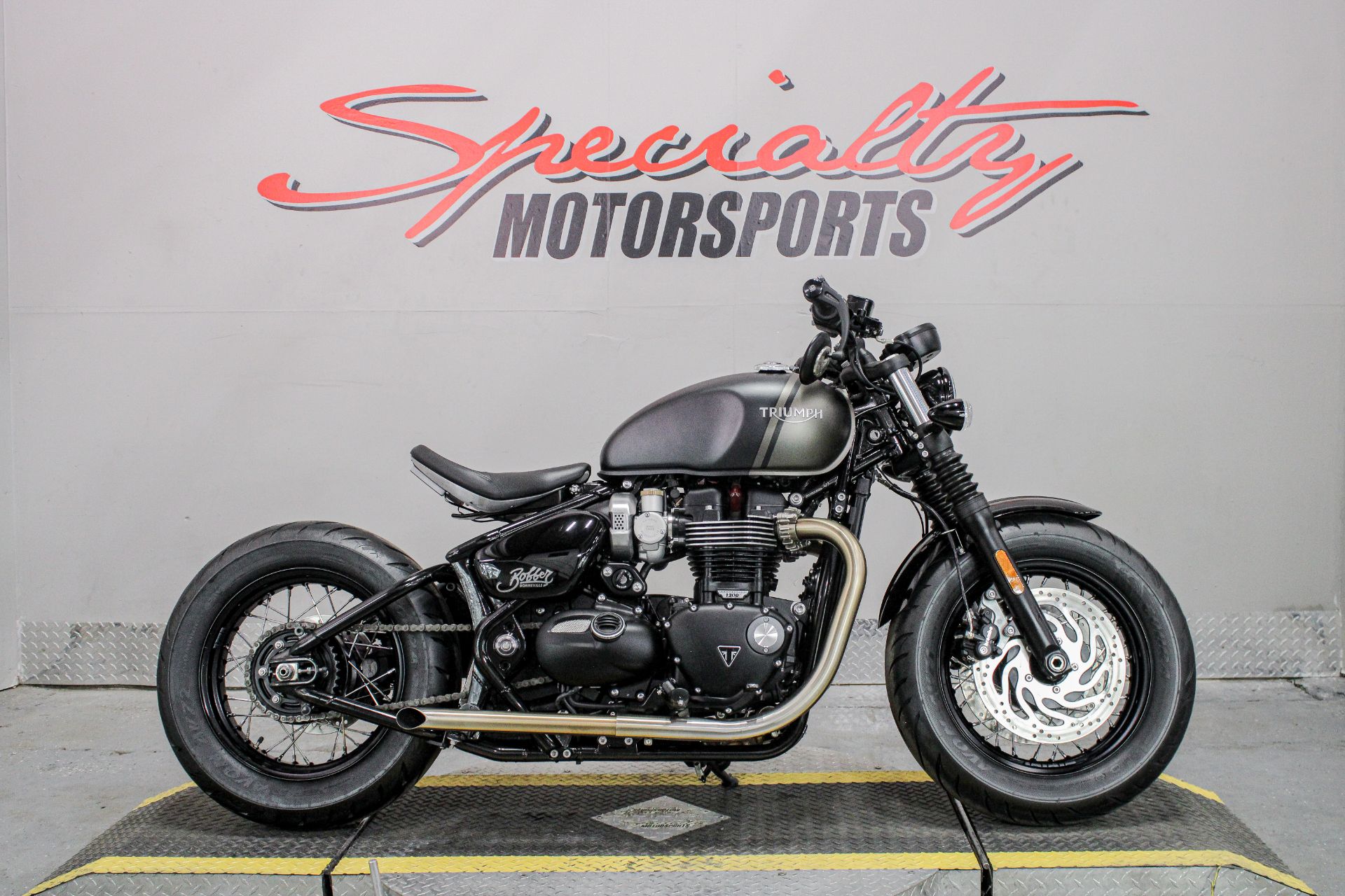 Kikker Bobber Kikker 5150 Bonesaw Mini Chopper Parts Triumph