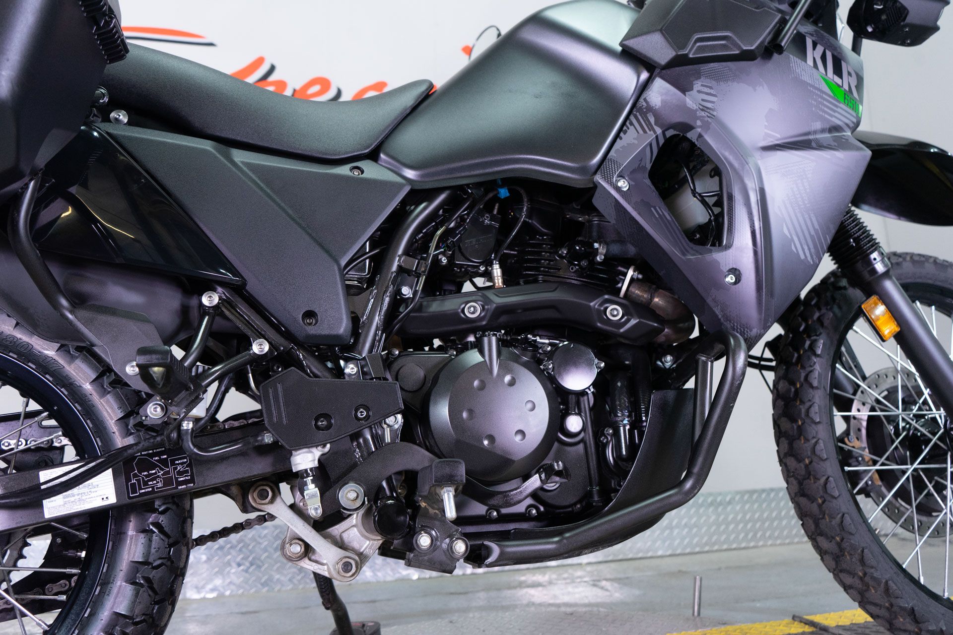 2022 Kawasaki KLR 650 Adventure ABS in Sacramento, California - Photo 9