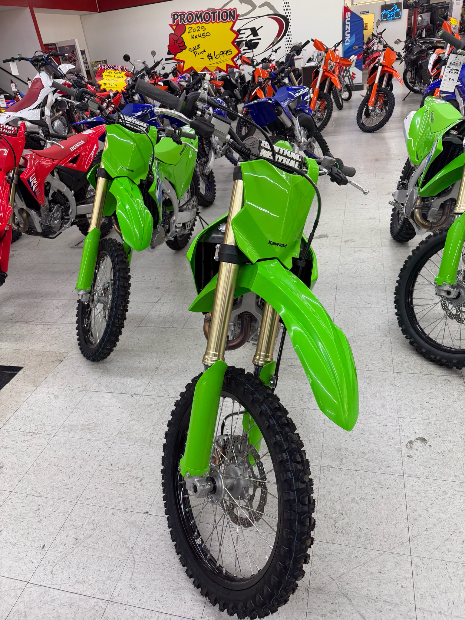 2026 Kawasaki KX450 7