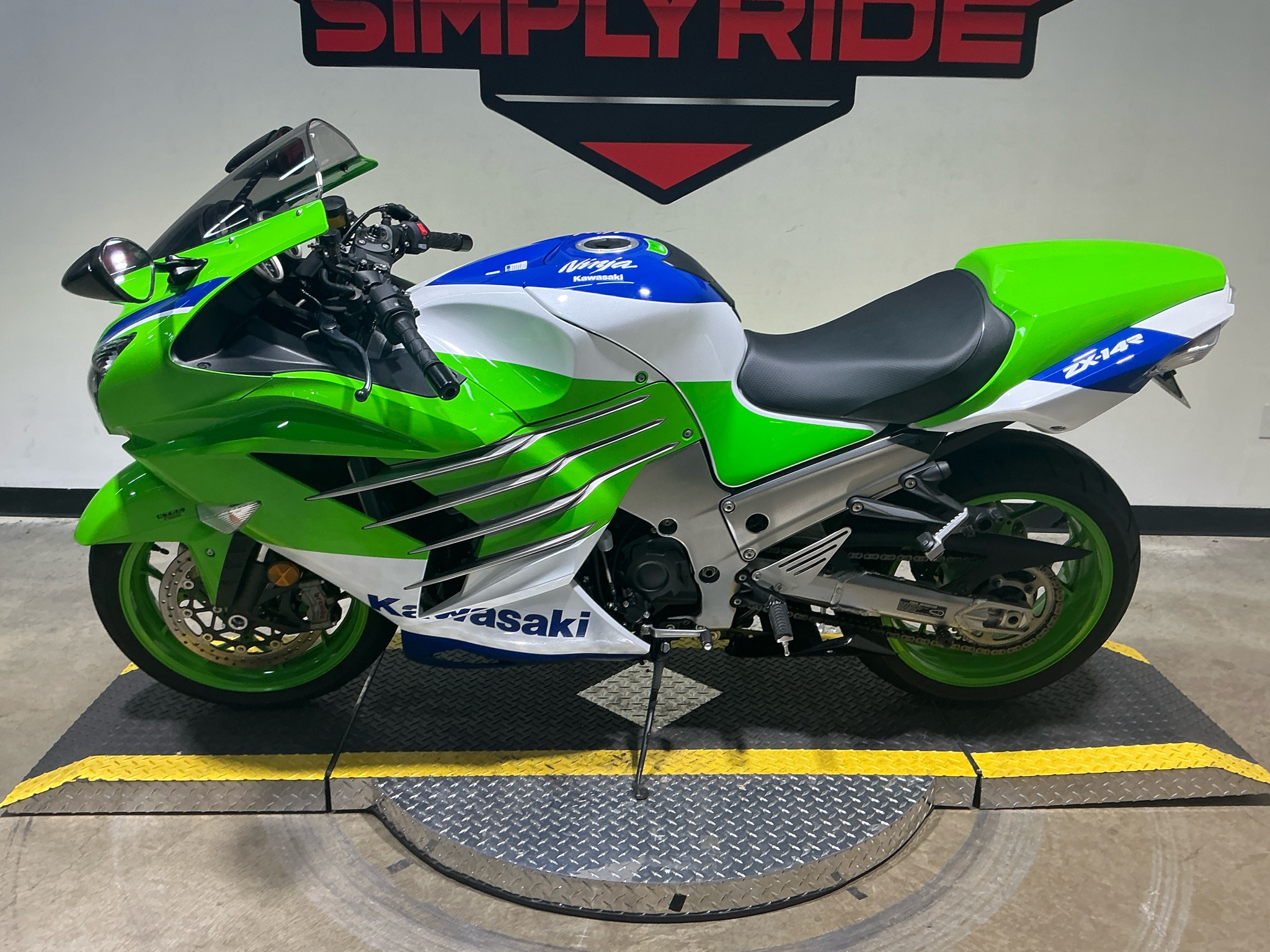 Used 2024 Kawasaki Ninja ZX-14R 40th Anniversary Edition ABS Lime