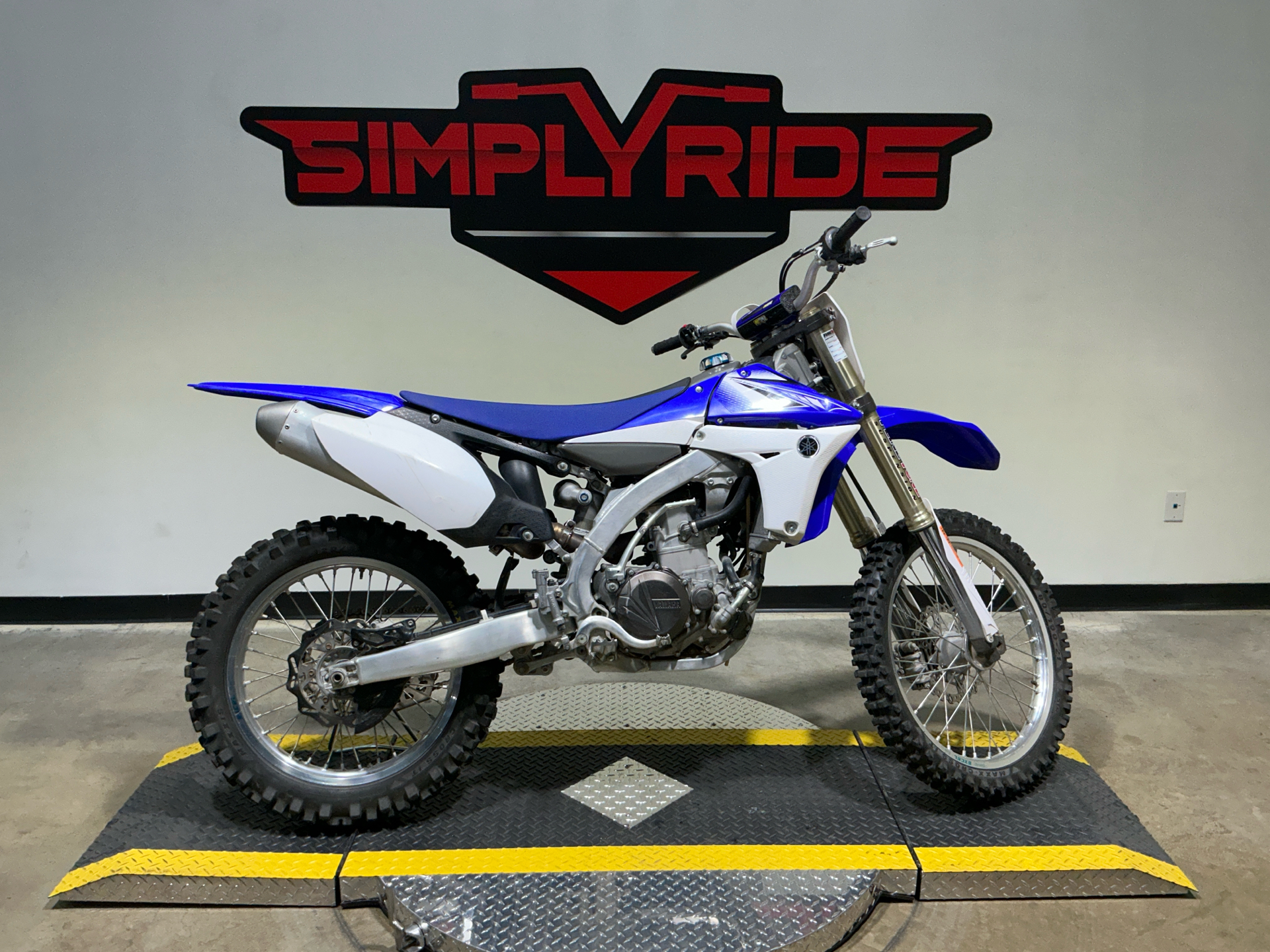 Used 2011 Yamaha YZ450F Team Yamaha Blue White Motorcycles For