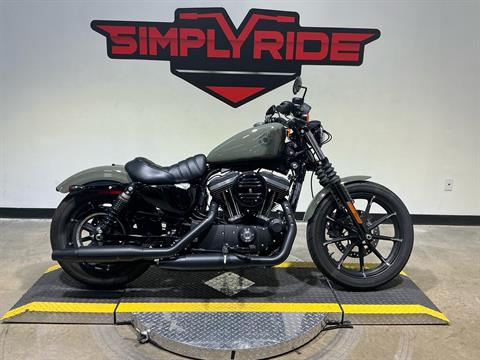 Used 2021 Harley-Davidson Iron 883™ Deadwood Green Motorcycles For