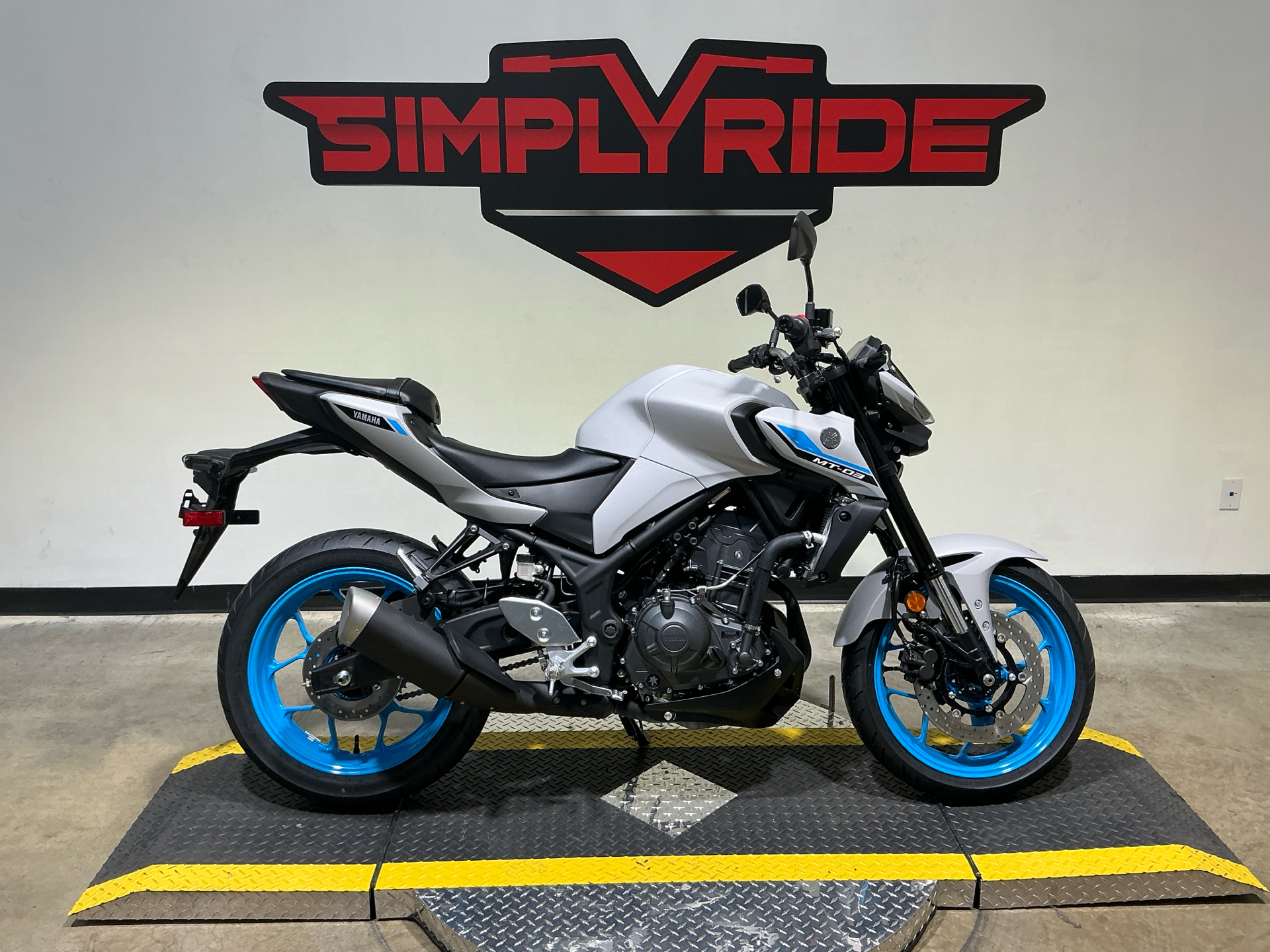 New 2025 Yamaha MT-03 Ice Storm Motorcycles For Sale in Eden