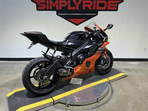 Used 2020 Yamaha YZF-R6 Vivid Orange / Matte Raven Black Motorcycles ...