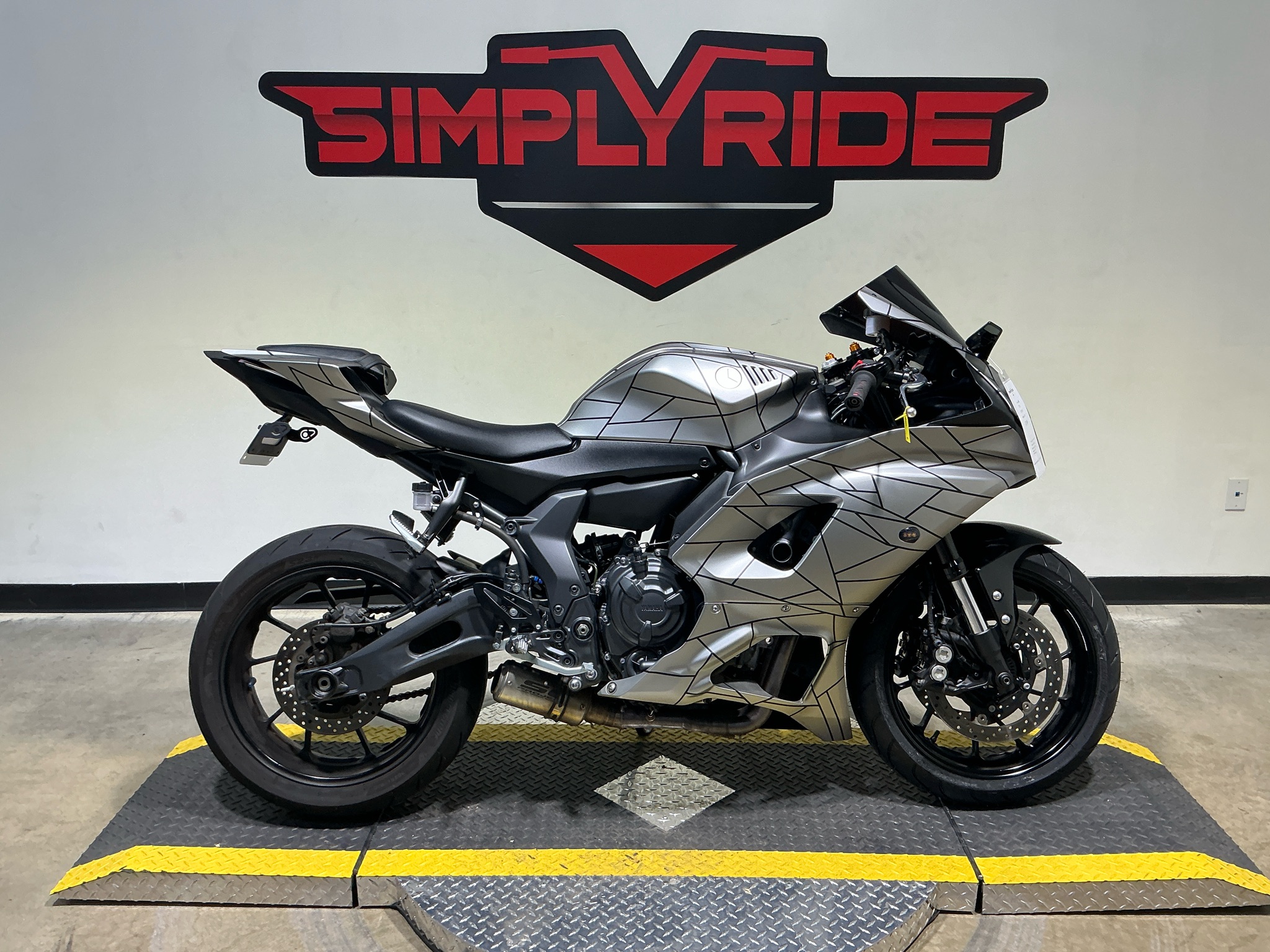 Used 2025 Yamaha YZF-R7 Matte Raven Black Motorcycles For Sale in