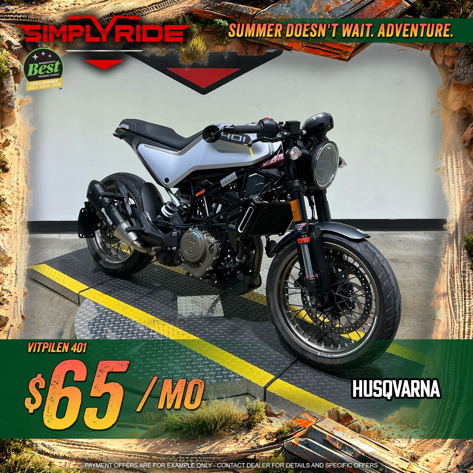 Used 2021 Husqvarna Vitpilen 401 TBD Motorcycles For Sale in Eden 