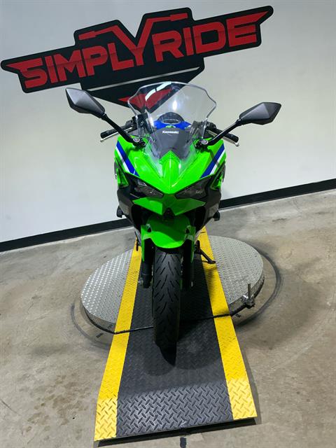 Used 2024 Kawasaki Ninja 500 SE 40th Anniversary Edition ABS Lime