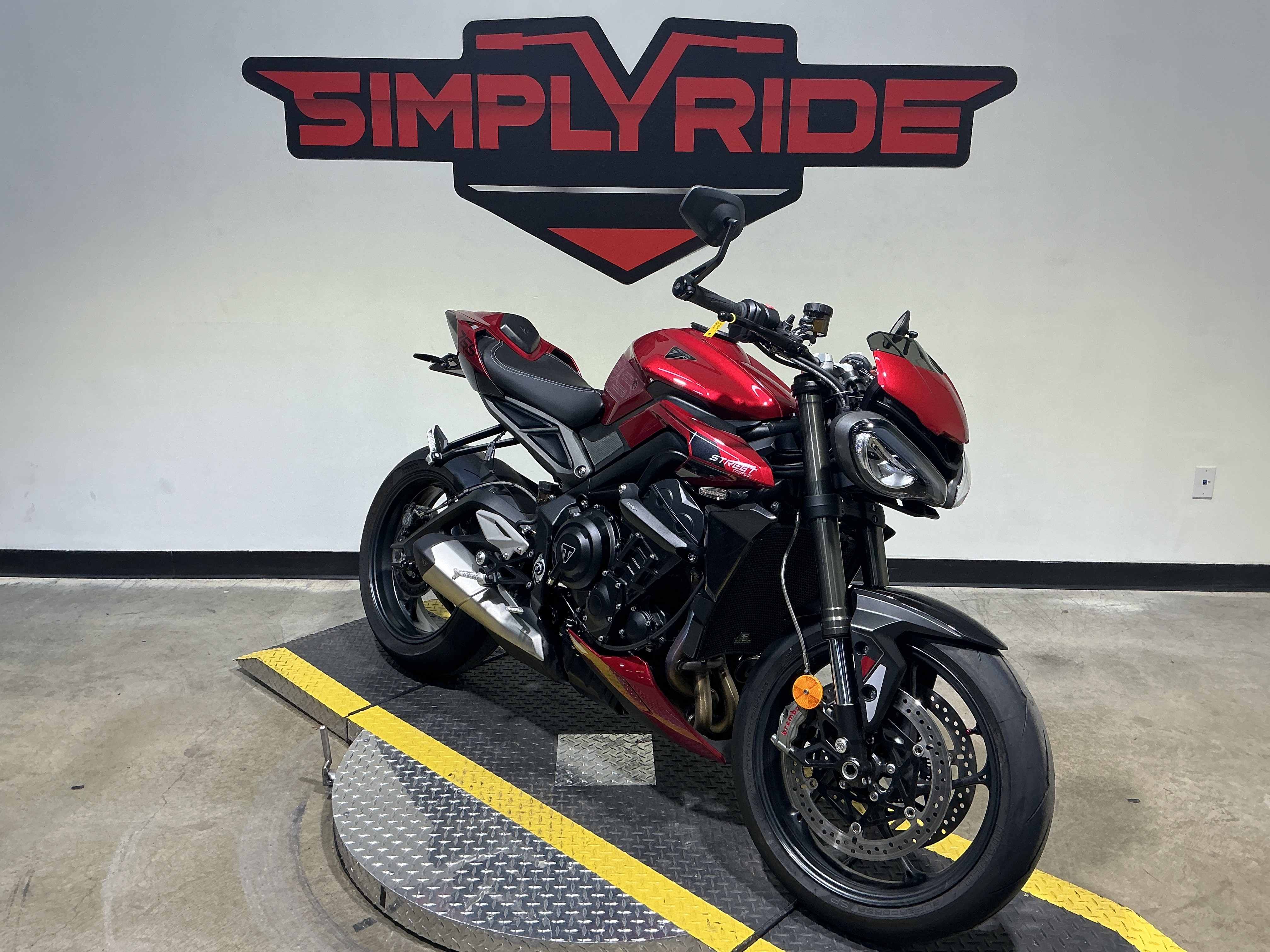 Used 2024 Triumph Street Triple 765 RS Carnival Red Motorcycles