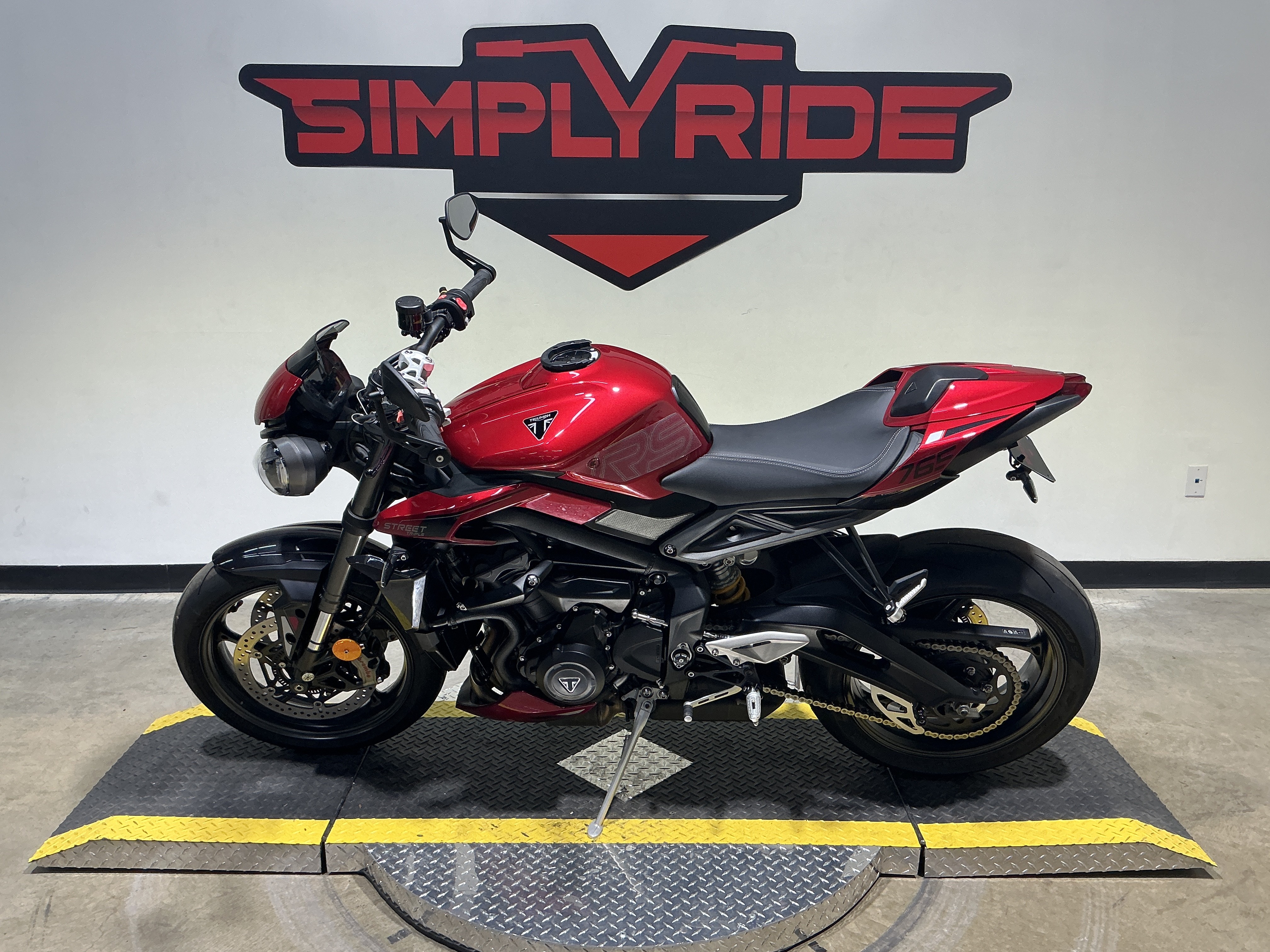 Used 2024 Triumph Street Triple 765 RS Carnival Red Motorcycles