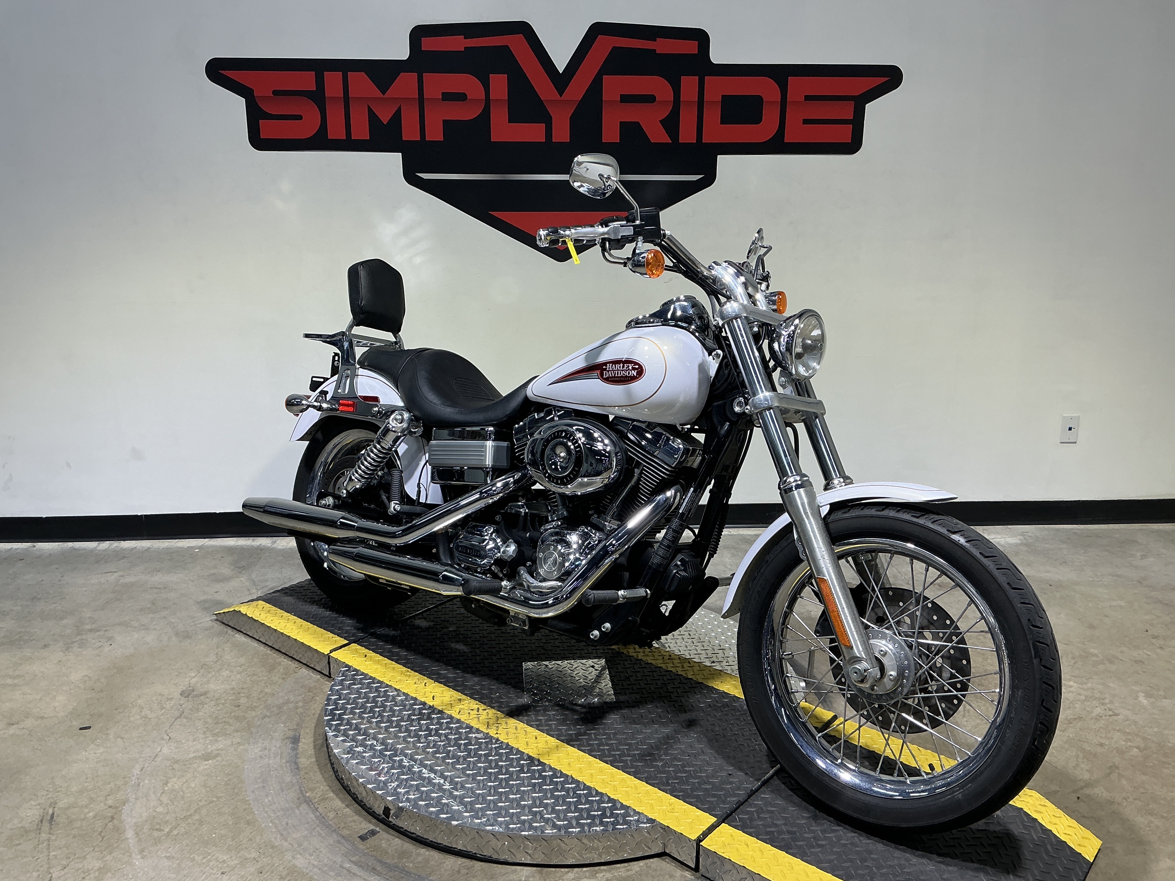 Used 2007 Harley-Davidson FXDL Dyna® Low Rider® White Gold Pearl