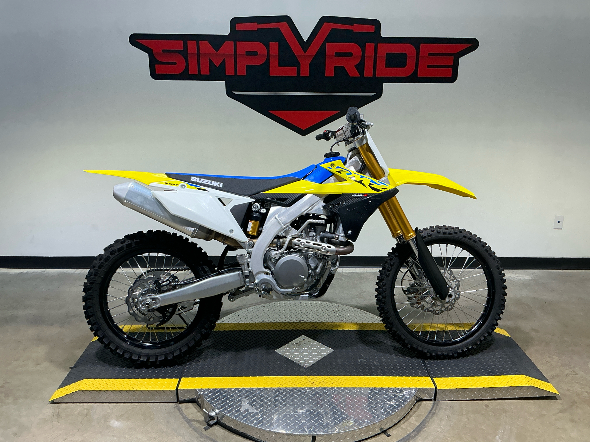 Used 2023 Suzuki RM-Z450 Champion Yellow Motorcycles For