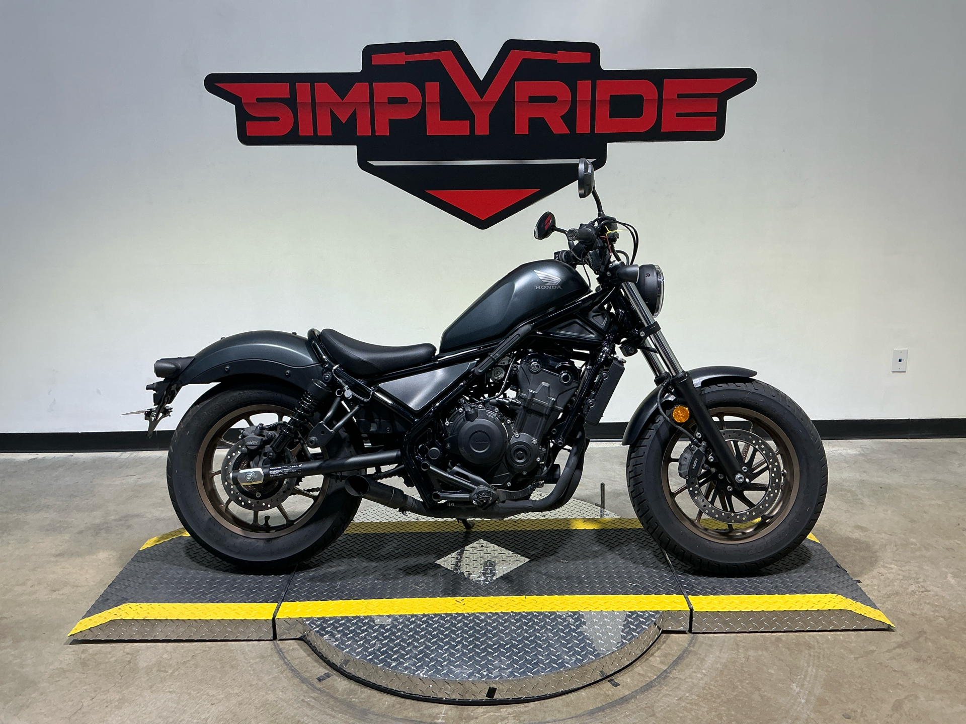 Rebel 500 Honda Retro Scrambler Puig Anarchy Semifaring Honda