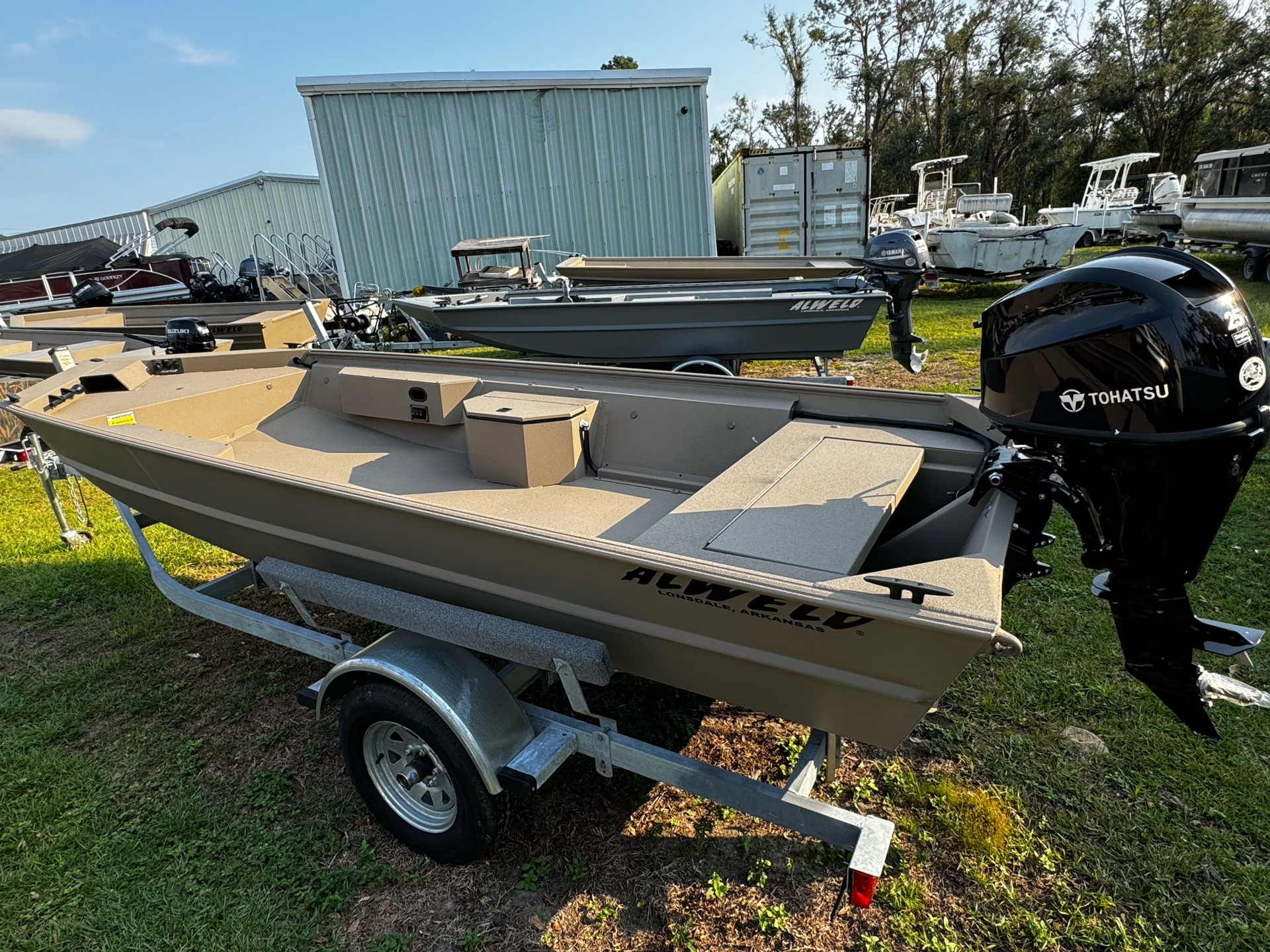 New 2024 Alweld 1652VSTK Power Boats Outboard in Perry, FL | Stock