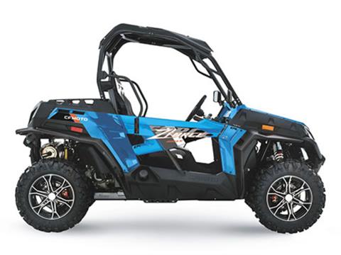 New 2022 CFMOTO ZForce 800 Trail Athens Blue Utility Vehicles For