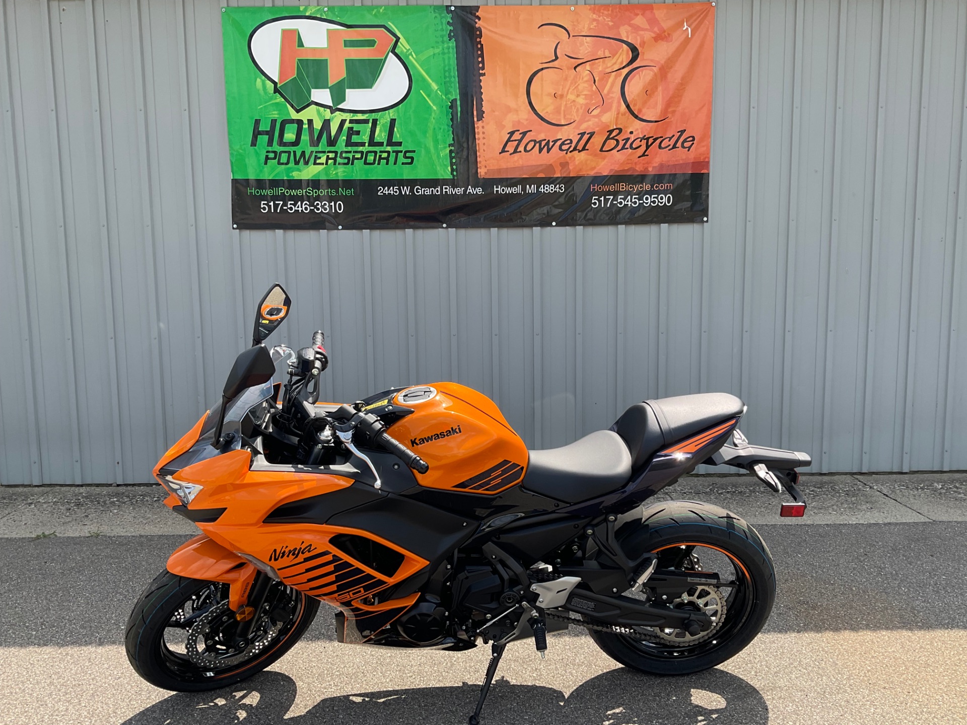 New 2025 Kawasaki Ninja 650 ABS Motorcycles in Howell, MI