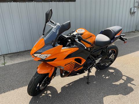New 2025 Kawasaki Ninja 650 ABS Motorcycles in Howell, MI