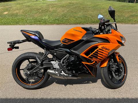 New 2025 Kawasaki Ninja 650 ABS Motorcycles in Howell, MI