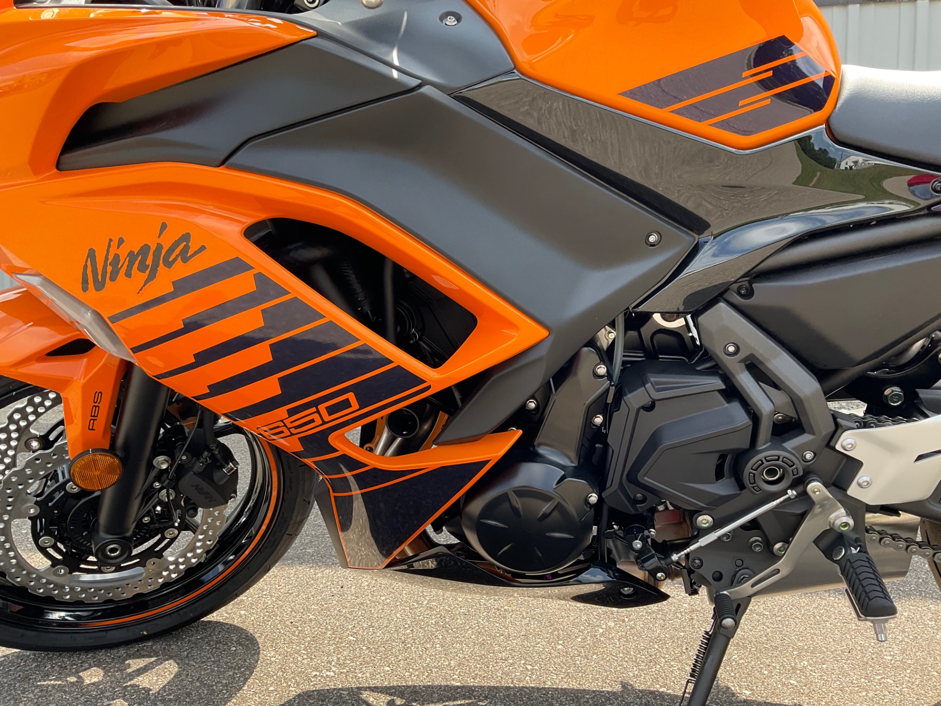 New 2025 Kawasaki Ninja 650 ABS Motorcycles in Howell, MI