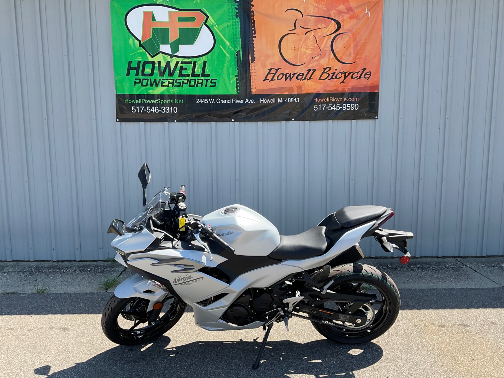 New 2025 Kawasaki Ninja 500 ABS Motorcycles in Howell, MI