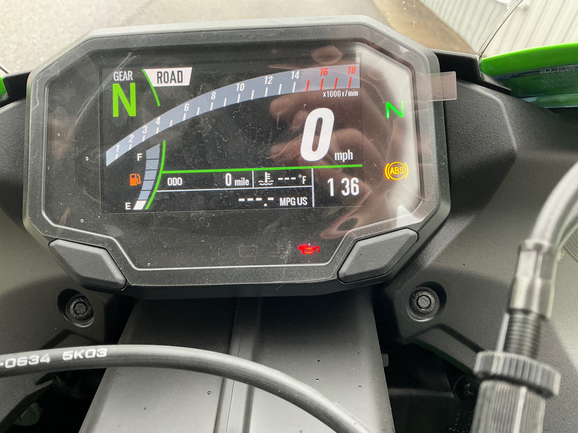New 2026 Kawasaki Ninja® ZX™-6R ABS Motorcycles in Howell, MI