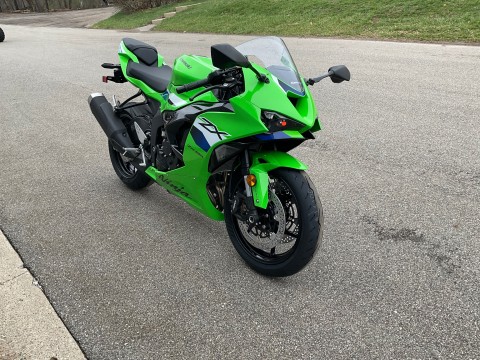 New 2026 Kawasaki Ninja® ZX™-6R ABS Motorcycles in Howell, MI