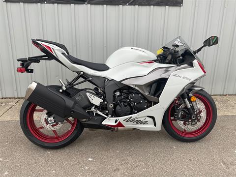 New 2025 Kawasaki Ninja ZX-6R ABS Motorcycles in Howell, MI