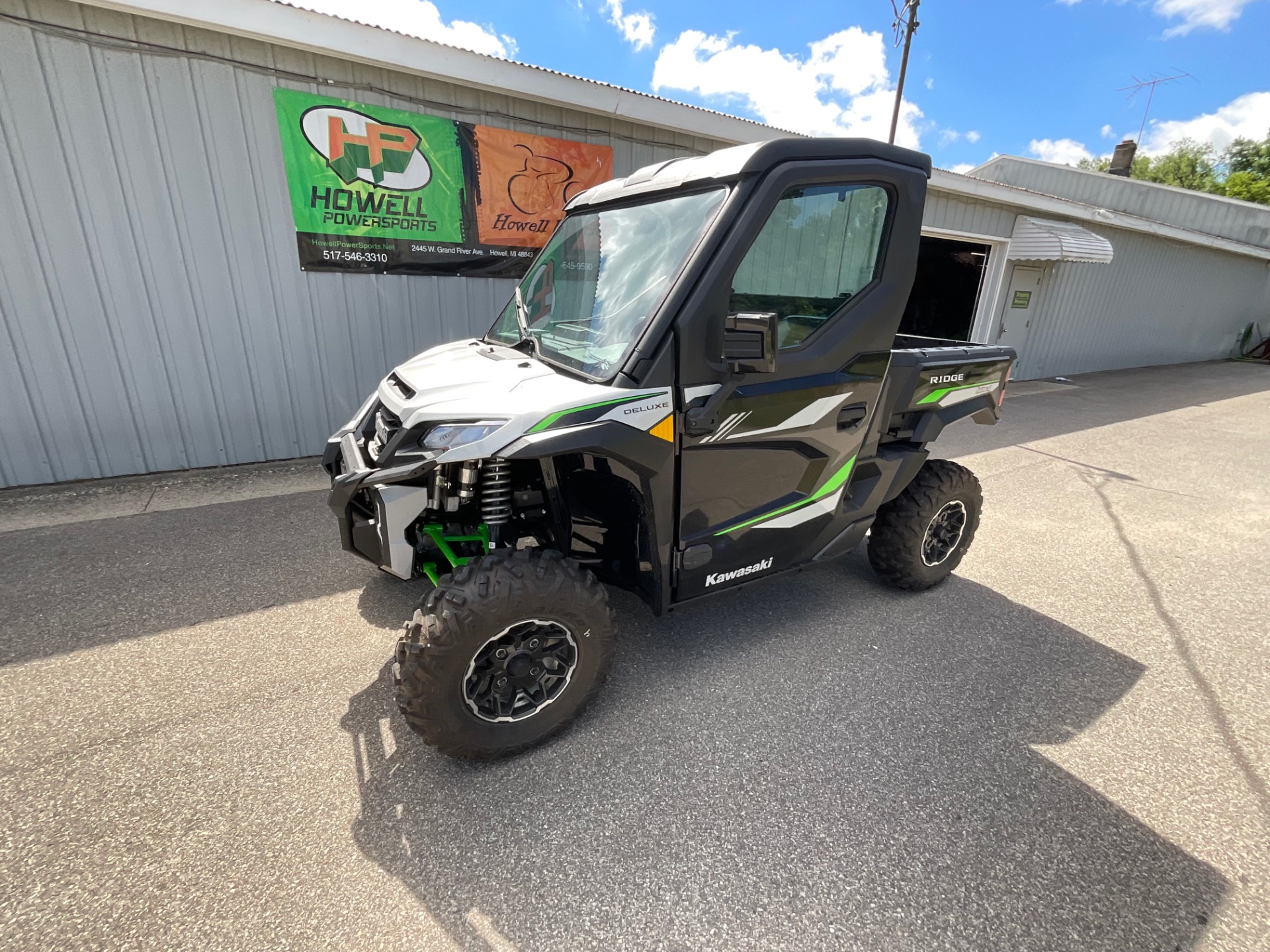 New 2025 Kawasaki RIDGE® XR Deluxe HVAC Utility Vehicles in Howell, MI