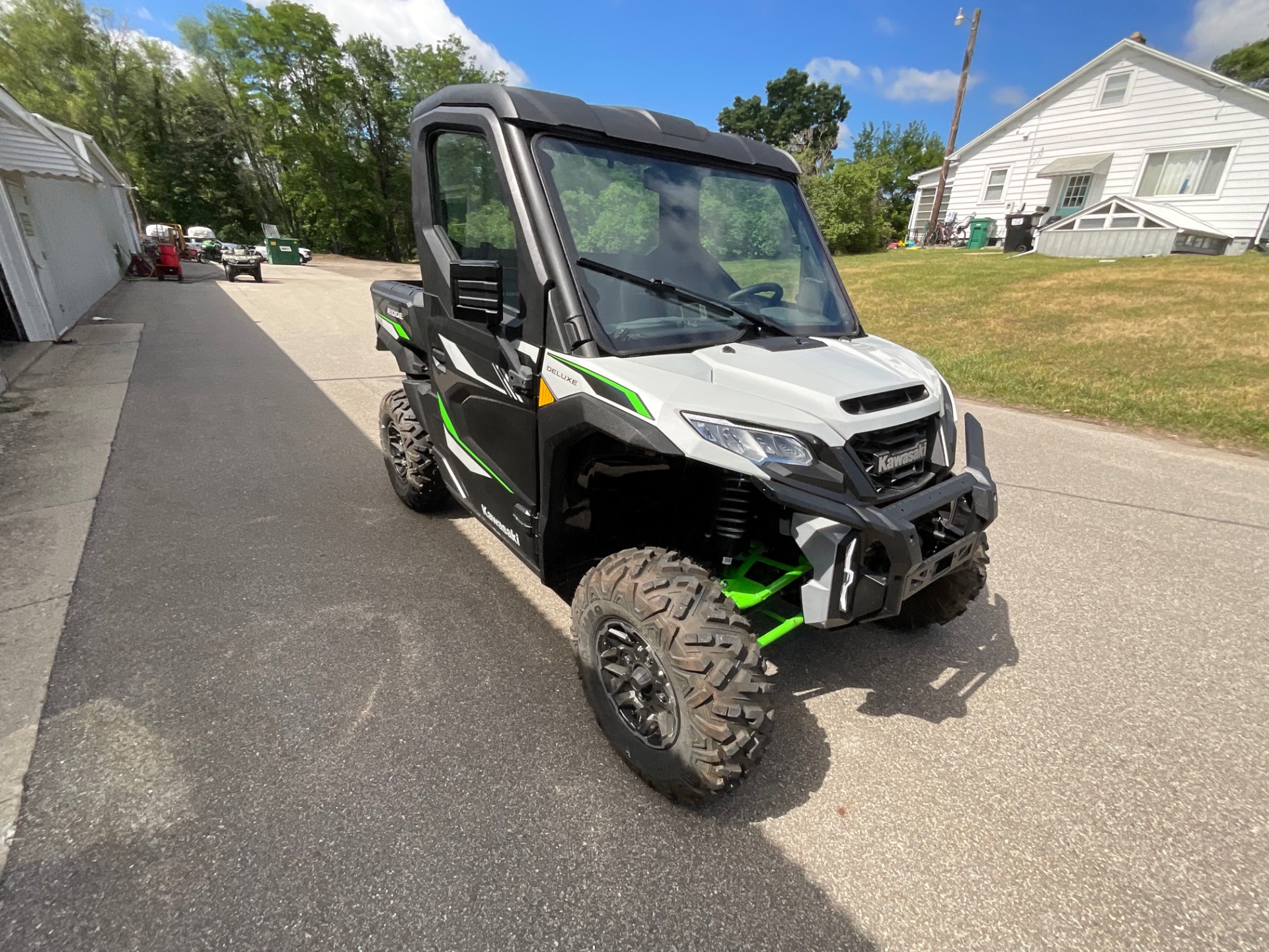 New 2025 Kawasaki RIDGE® XR Deluxe HVAC Utility Vehicles in Howell, MI
