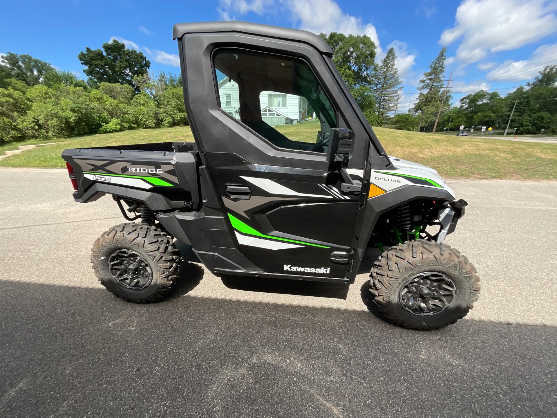 New 2025 Kawasaki RIDGE® XR Deluxe HVAC Utility Vehicles in Howell, MI