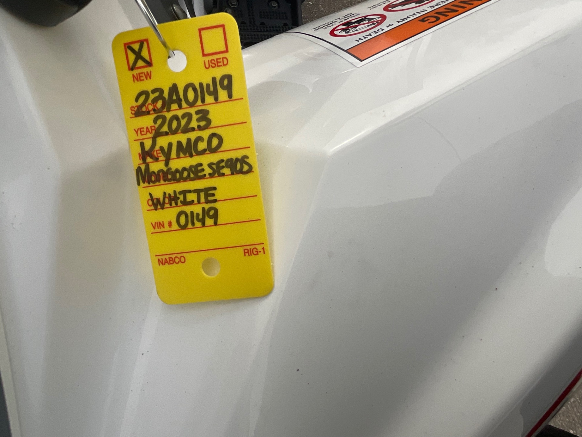 2023 KYMCO Mongoose 90S 10