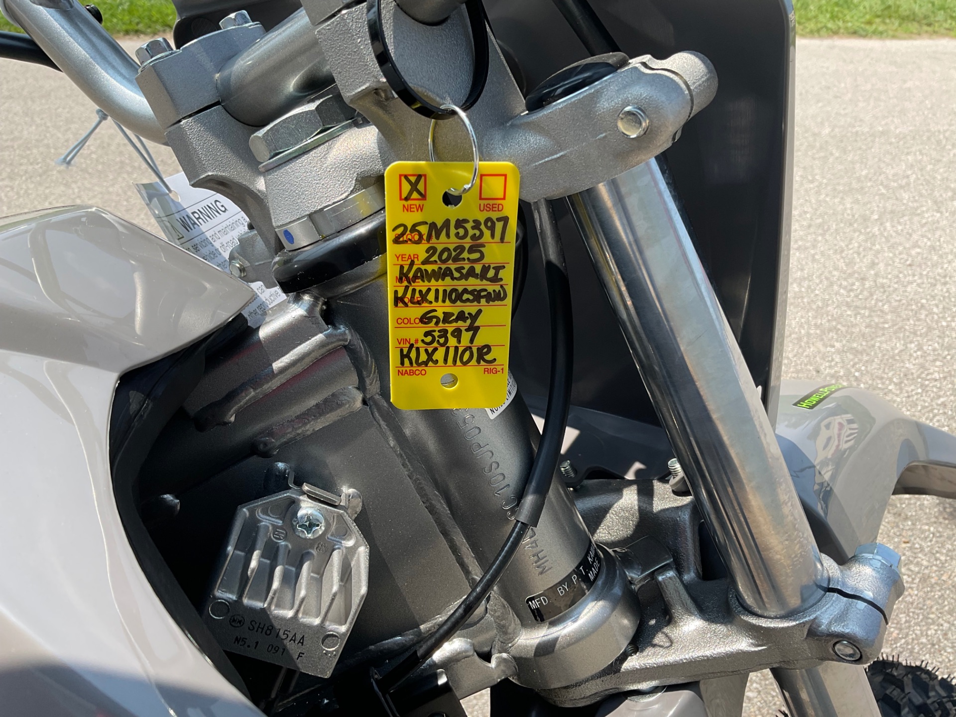 2025 Kawasaki KLX®110R 7