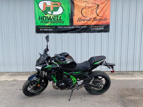 New 2025 Kawasaki Z650 ABS Motorcycles in Howell, MI