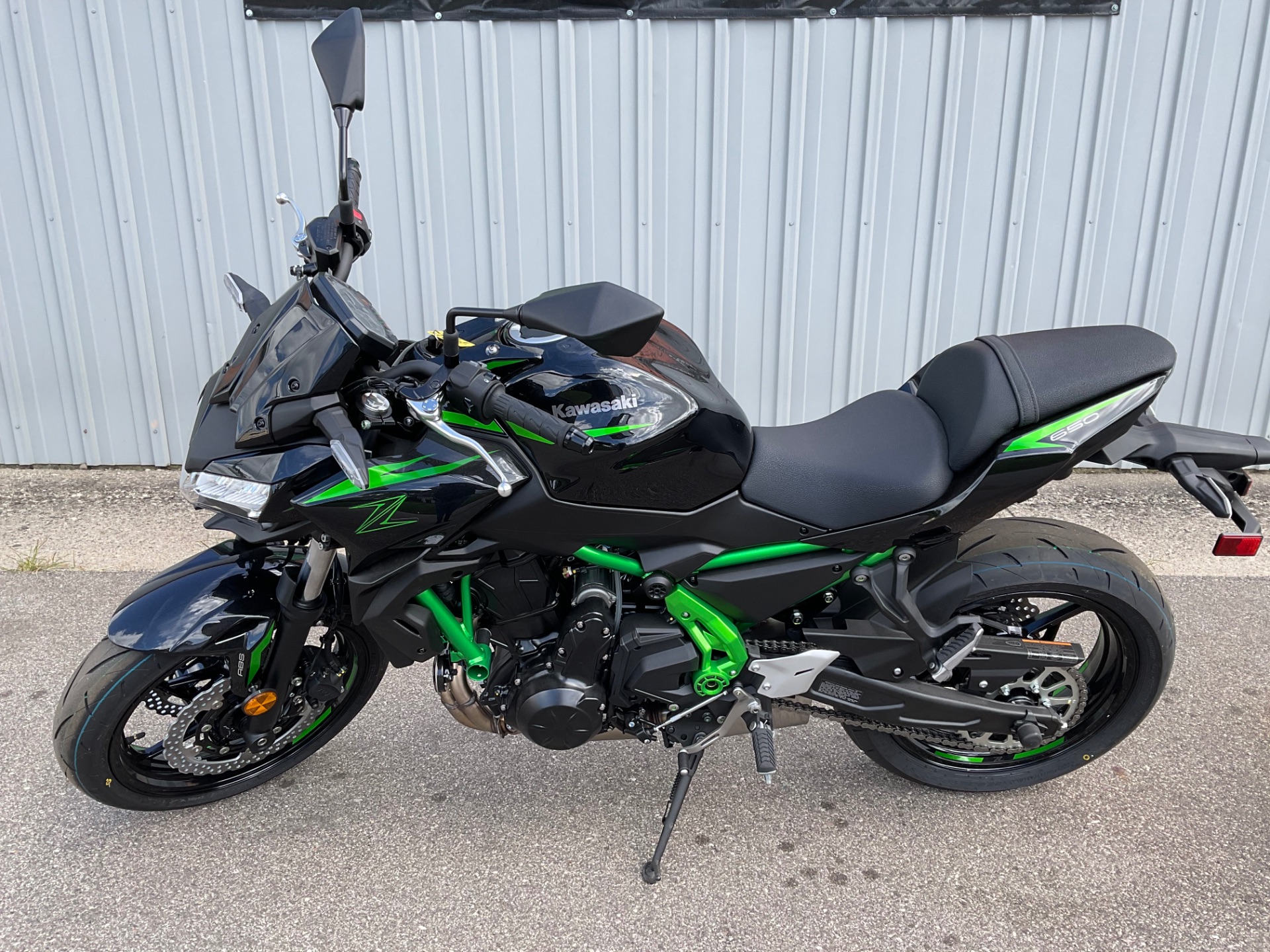 New 2025 Kawasaki Z650 ABS Motorcycles in Howell, MI