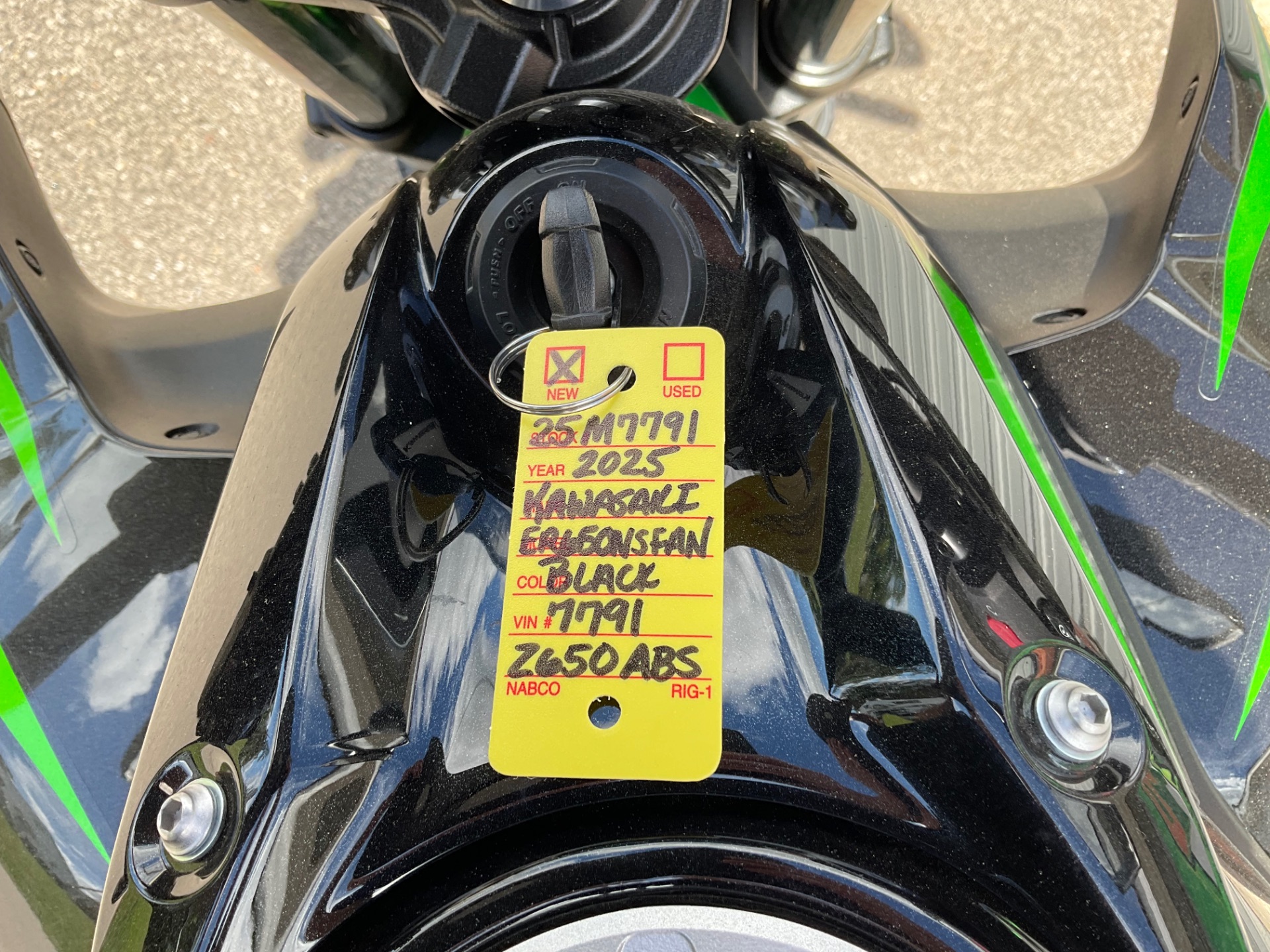 New 2025 Kawasaki Z650 ABS Motorcycles in Howell, MI