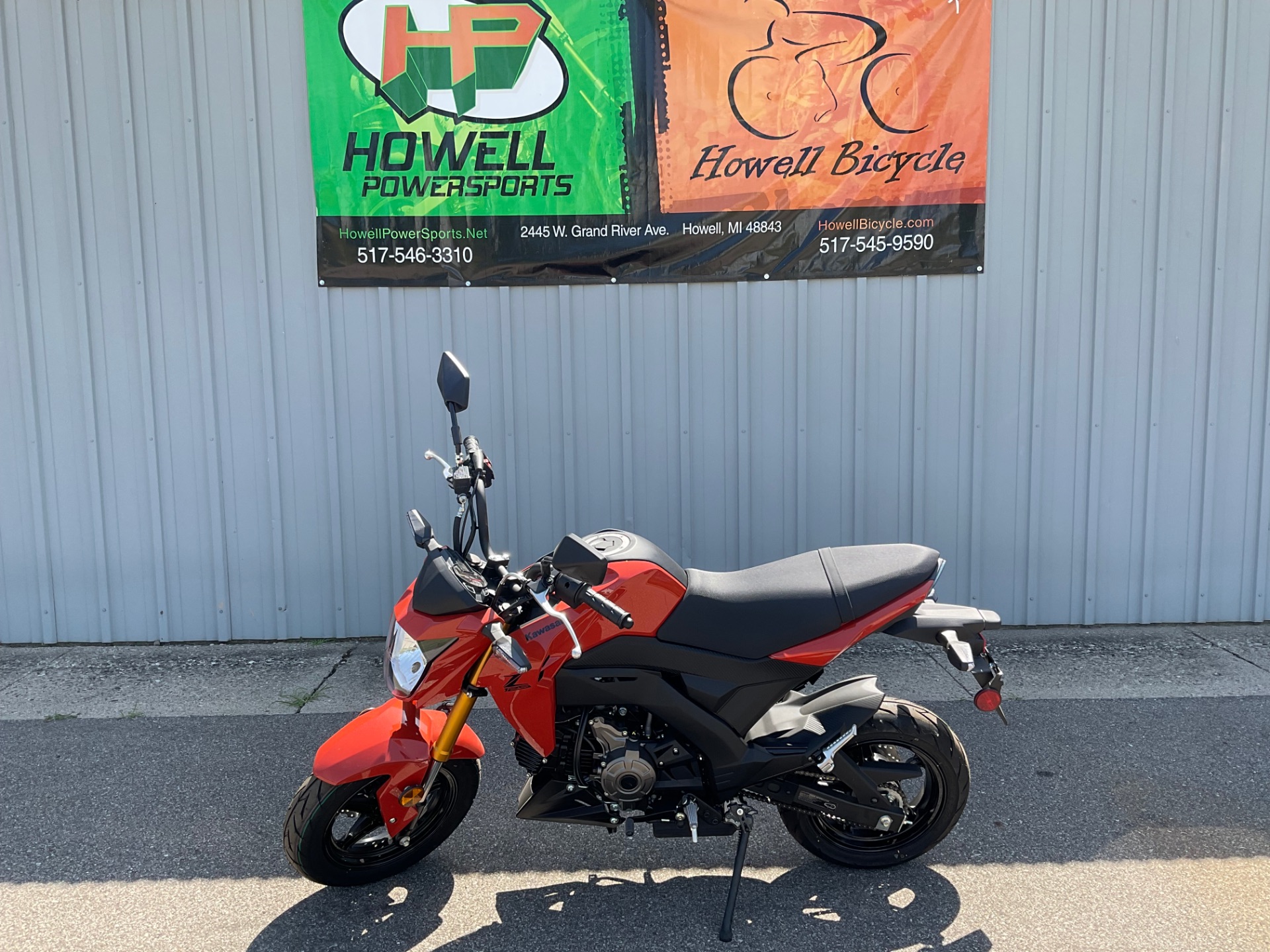 New 2025 Kawasaki Z125 Pro Motorcycles in Howell, MI