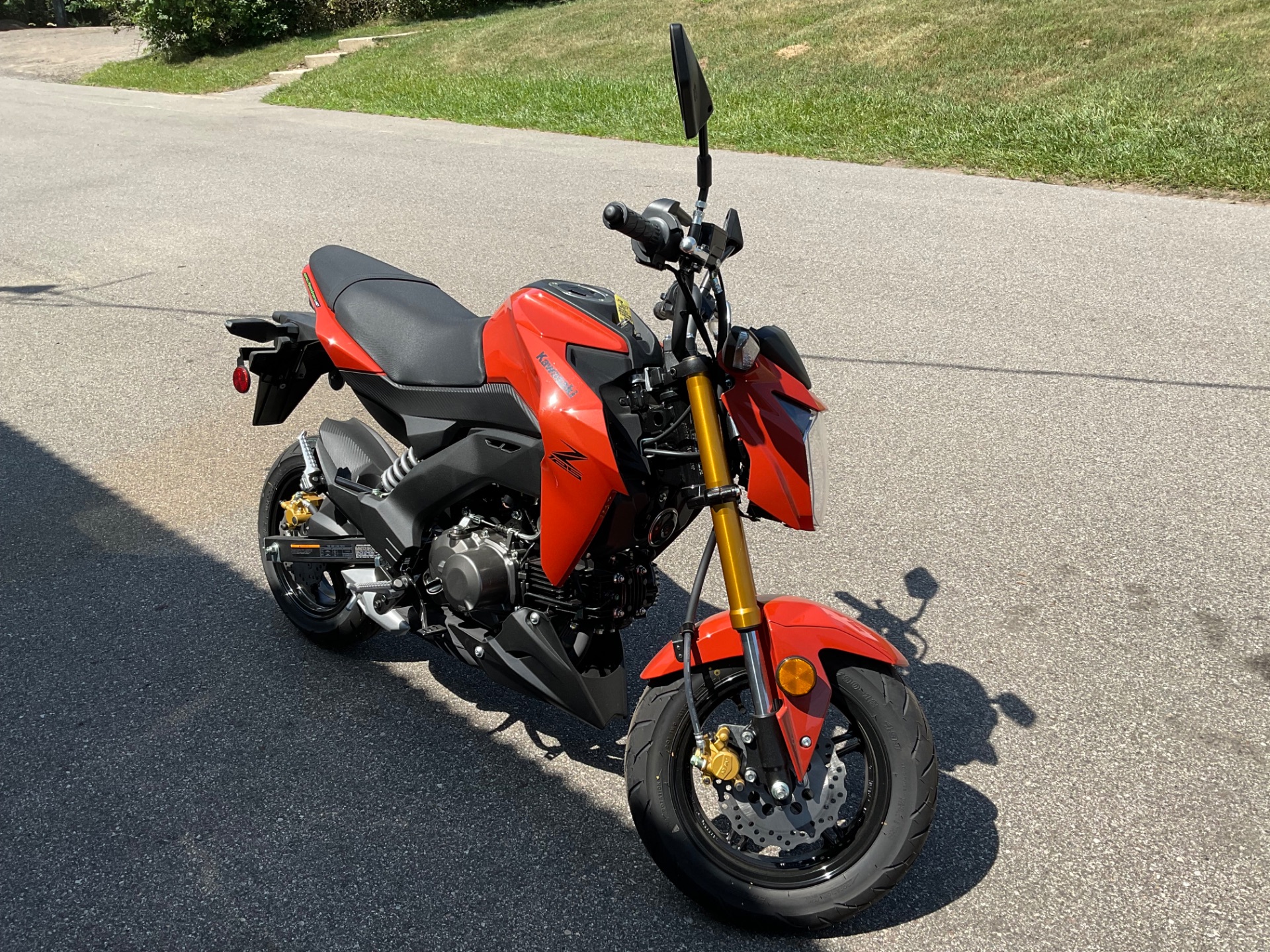 New 2025 Kawasaki Z125 Pro Motorcycles in Howell, MI
