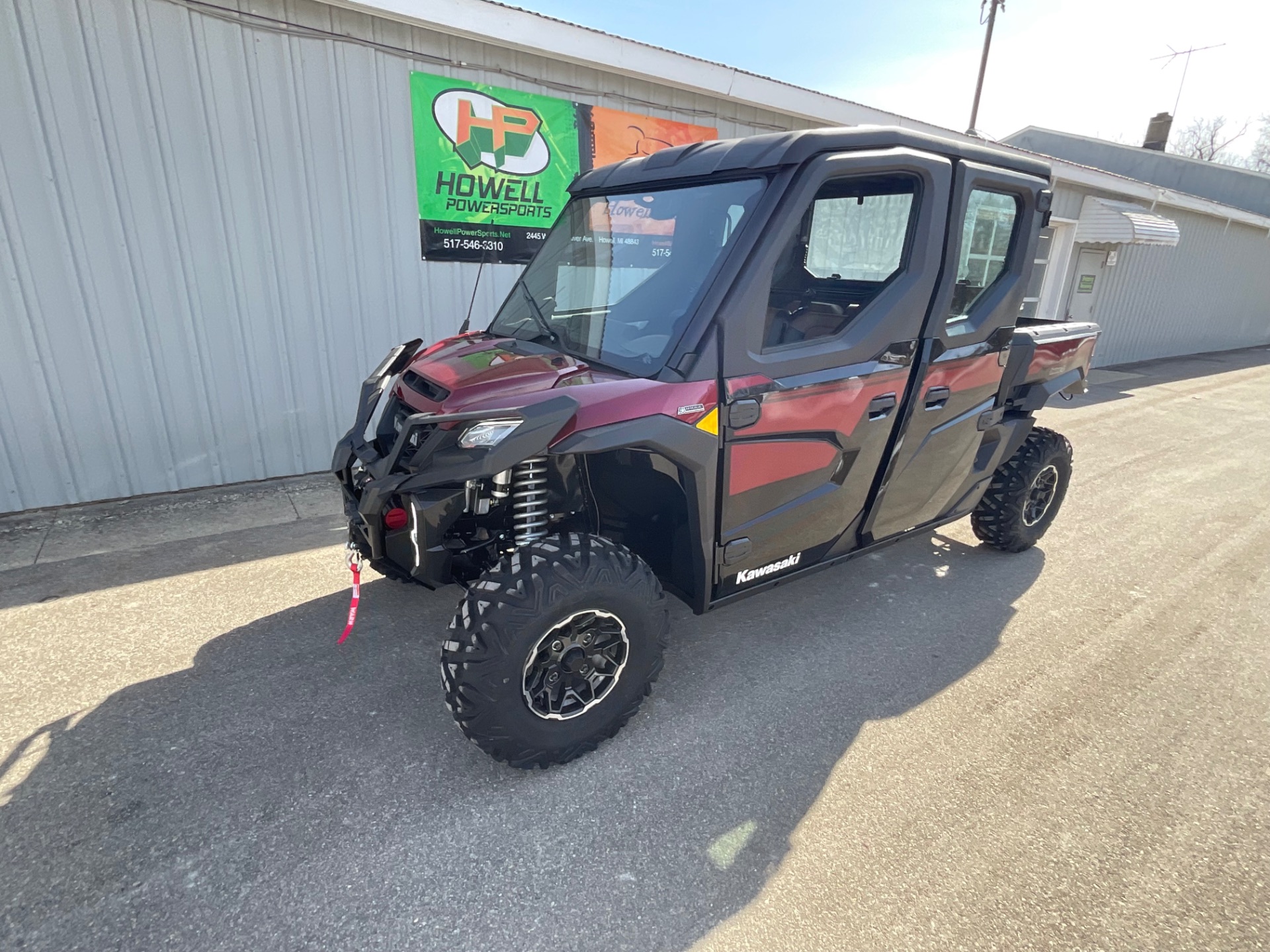 New 2026 Kawasaki RIDGE® CREW Platinum Ranch Edition HVAC Utility