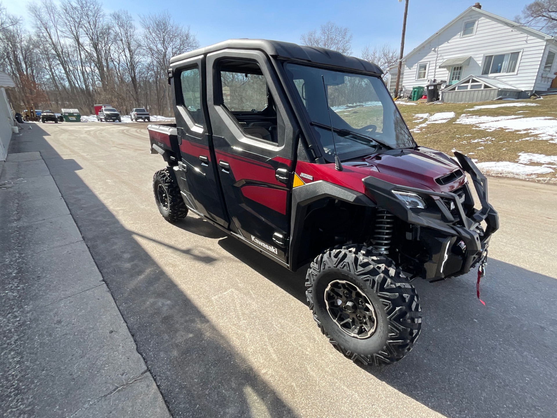 New 2026 Kawasaki RIDGE® CREW Platinum Ranch Edition HVAC Utility
