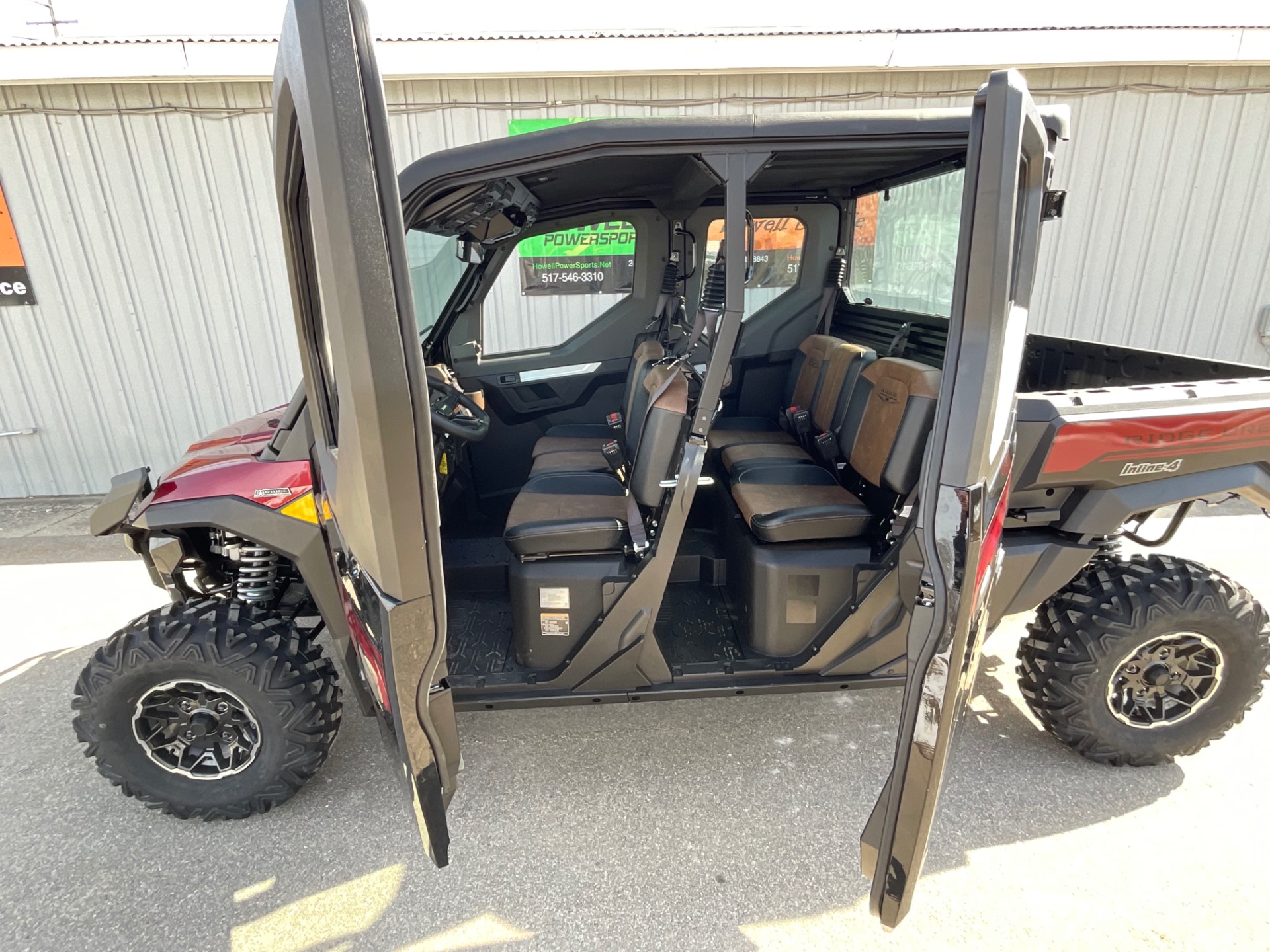 2026 Kawasaki RIDGE® CREW Platinum Ranch Edition HVAC 9