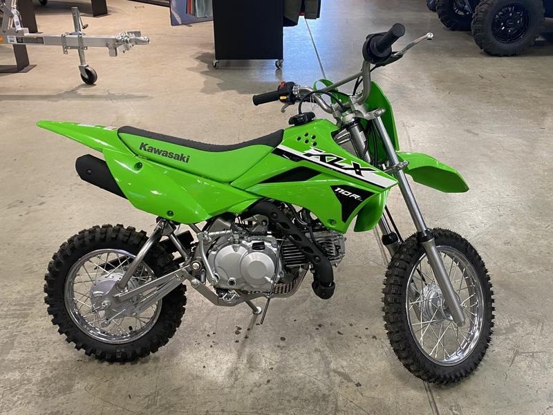 Used 2023 Kawasaki KLX 110R L Motorcycles in Howell, MI