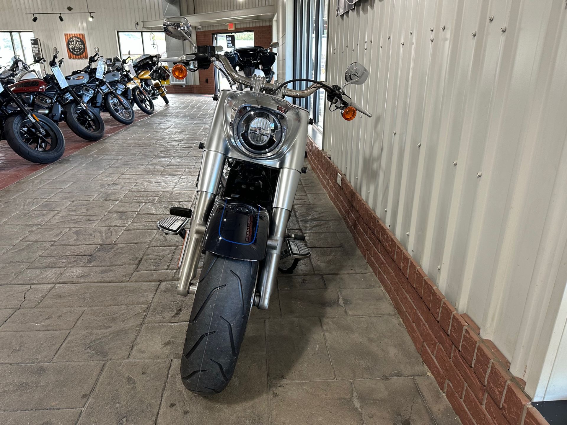 Used 2019 Harley-Davidson Fat Boy® 114 Midnight Blue | Motorcycles