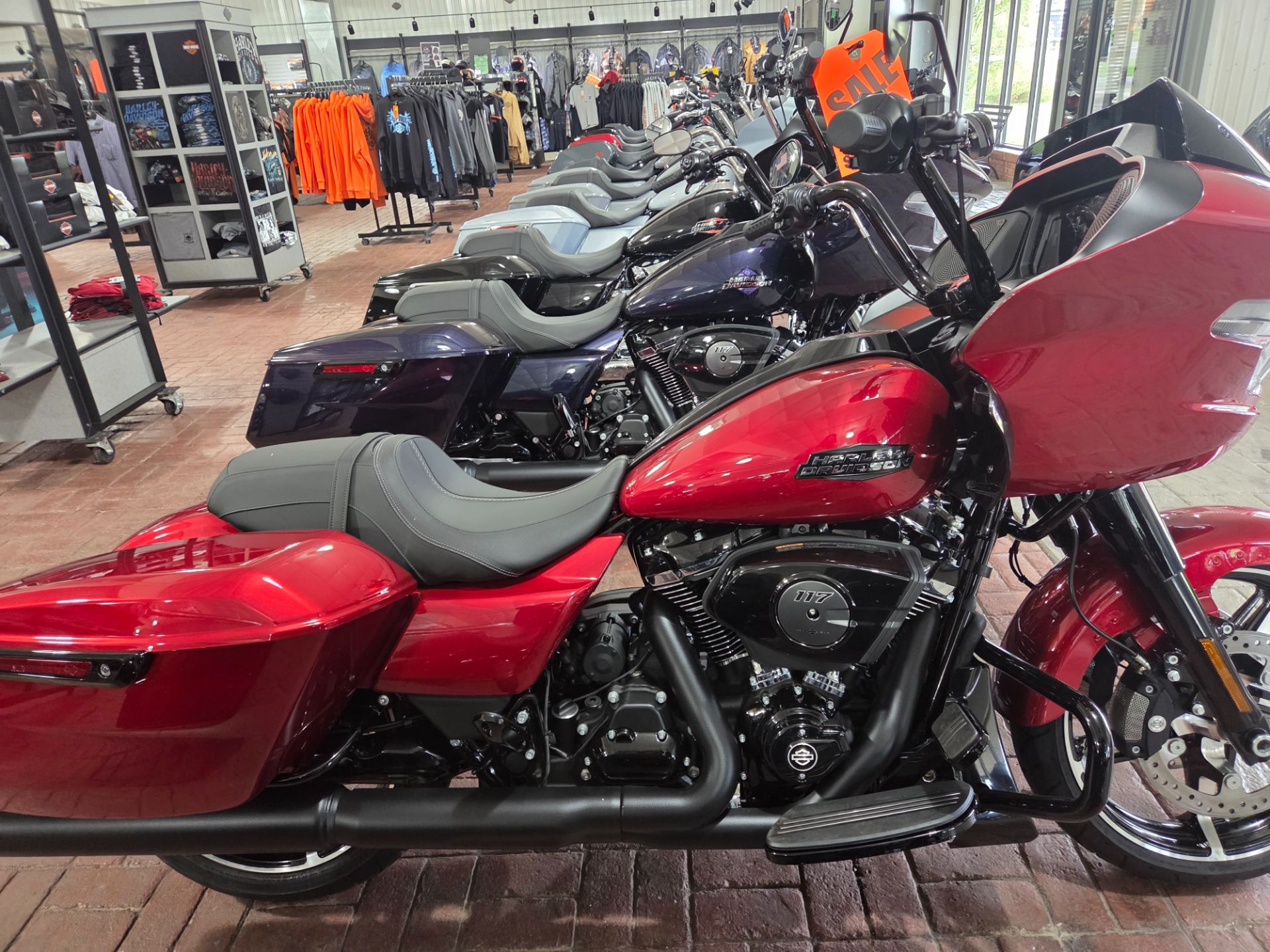 New 2025 Harley-Davidson Road Glide® Brilliant Red (Black Finish