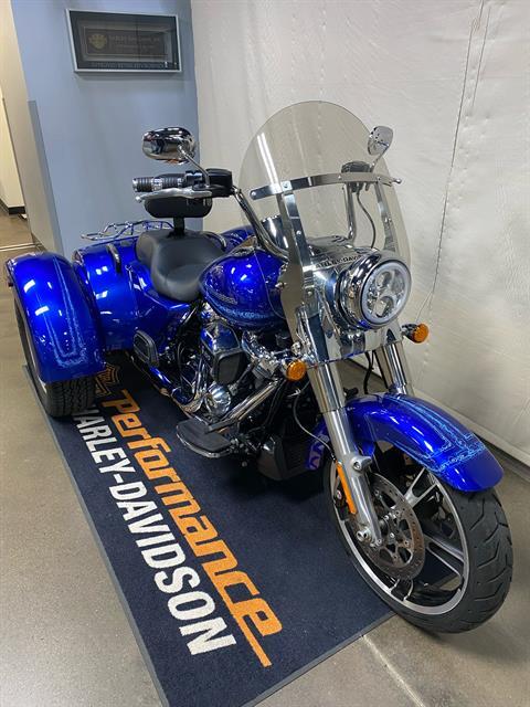 Used 2019 Harley-Davidson Freewheeler® Blue Max Motorcycles in