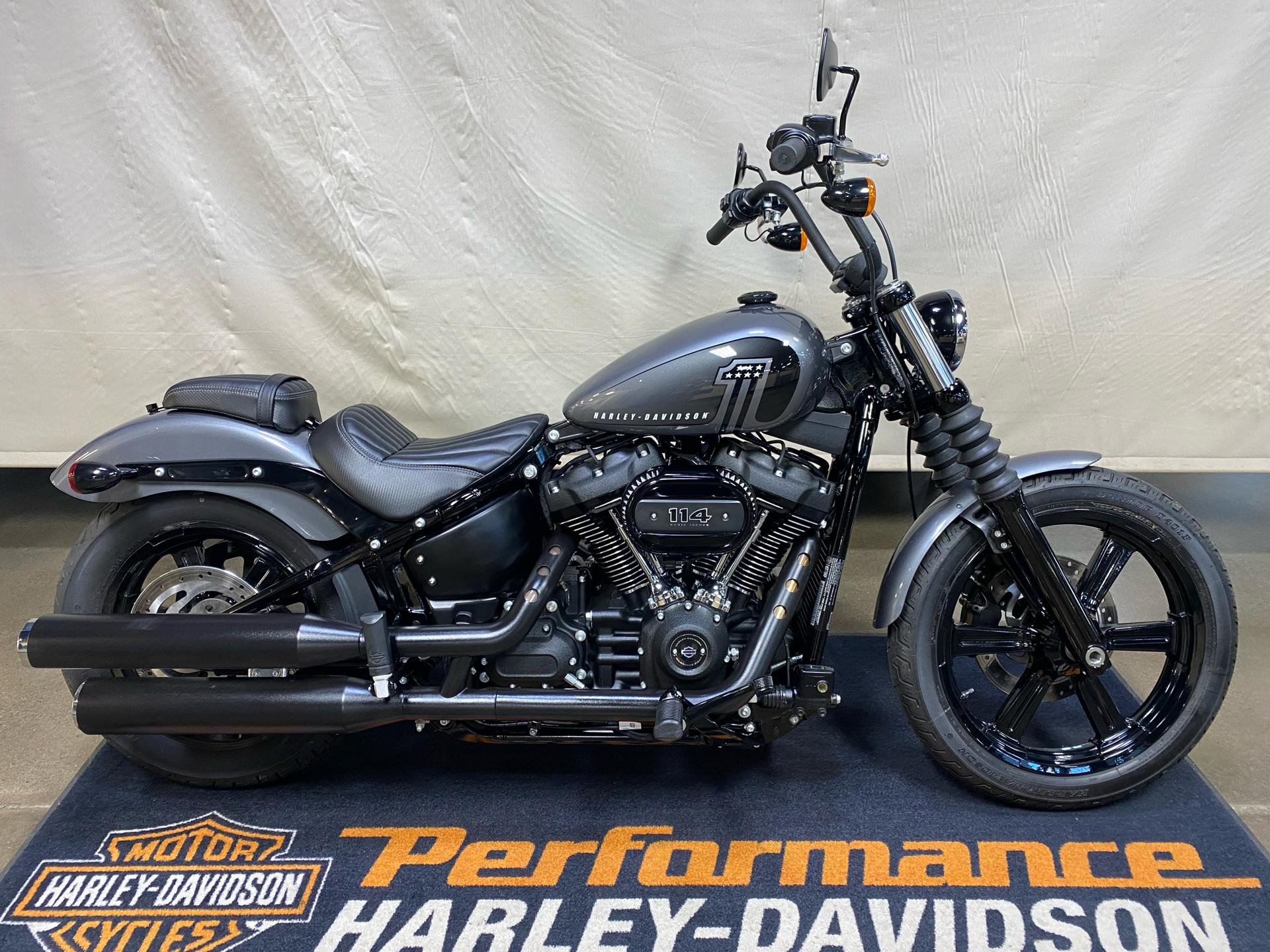 Used 2022 Harley-Davidson Street Bob® 114 Gauntlet Gray