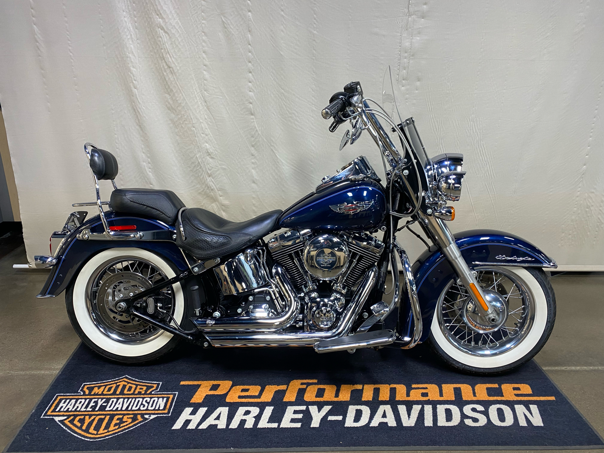 Used 2013 Harley-Davidson Softail® Deluxe Big Blue Pearl