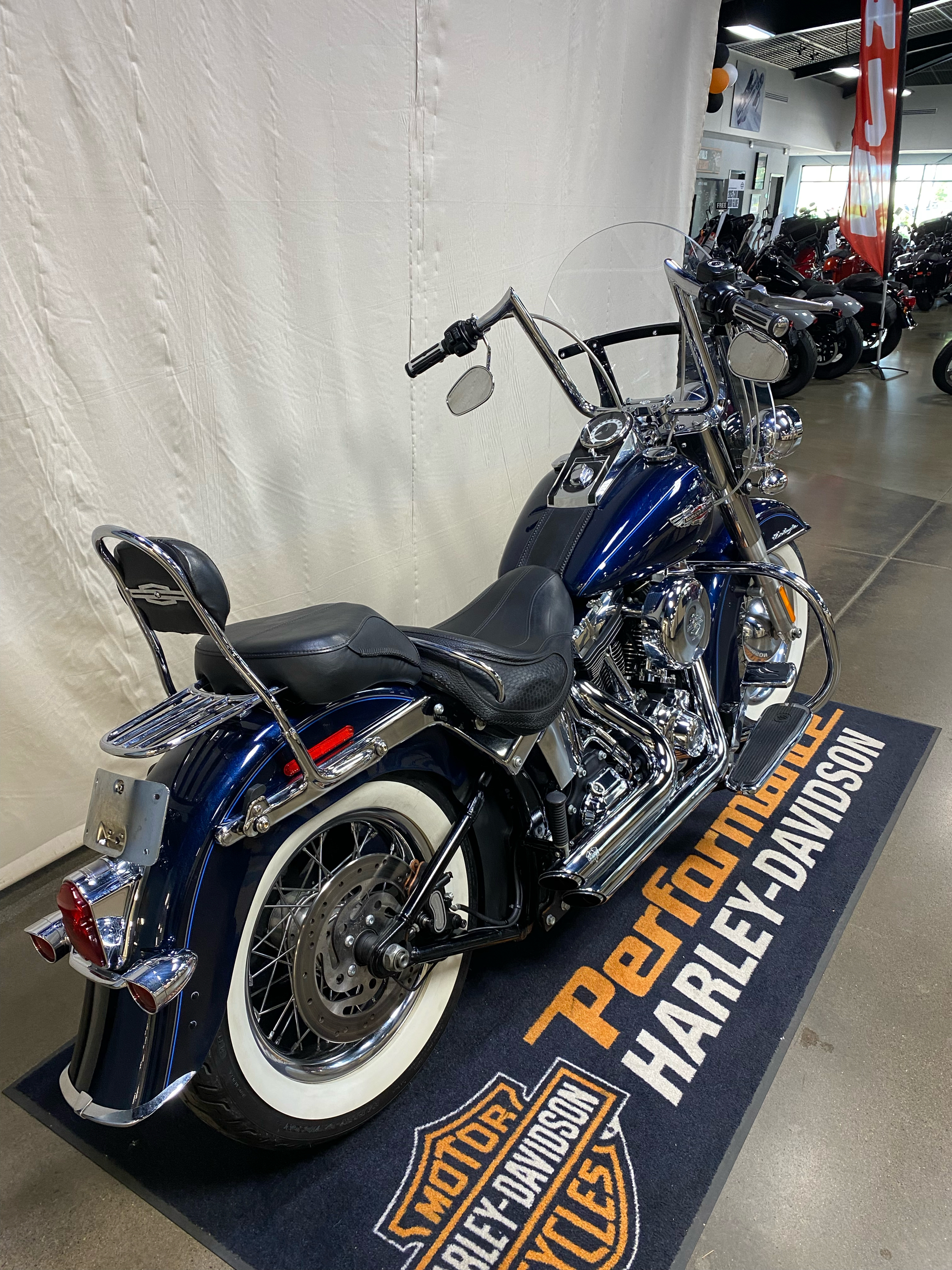 Used 2013 Harley-Davidson Softail® Deluxe Big Blue Pearl