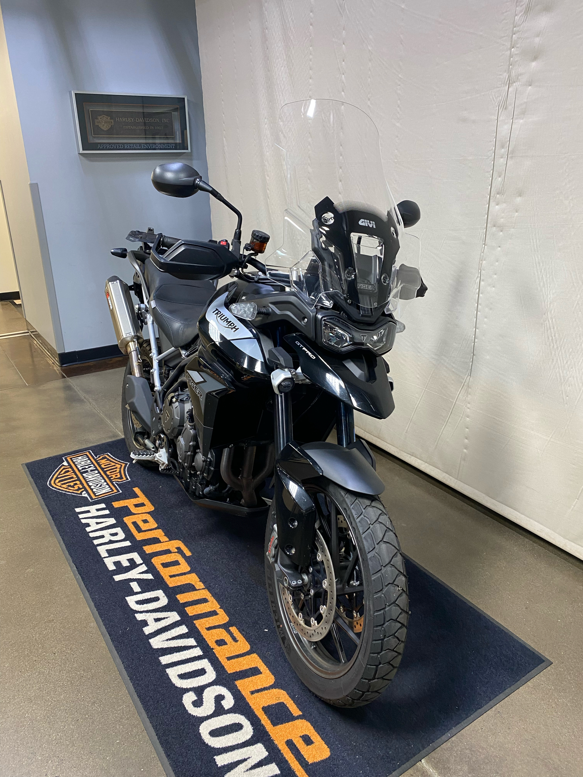 Used 2023 Triumph Tiger 900 GT Pro Sapphire Black Motorcycles in