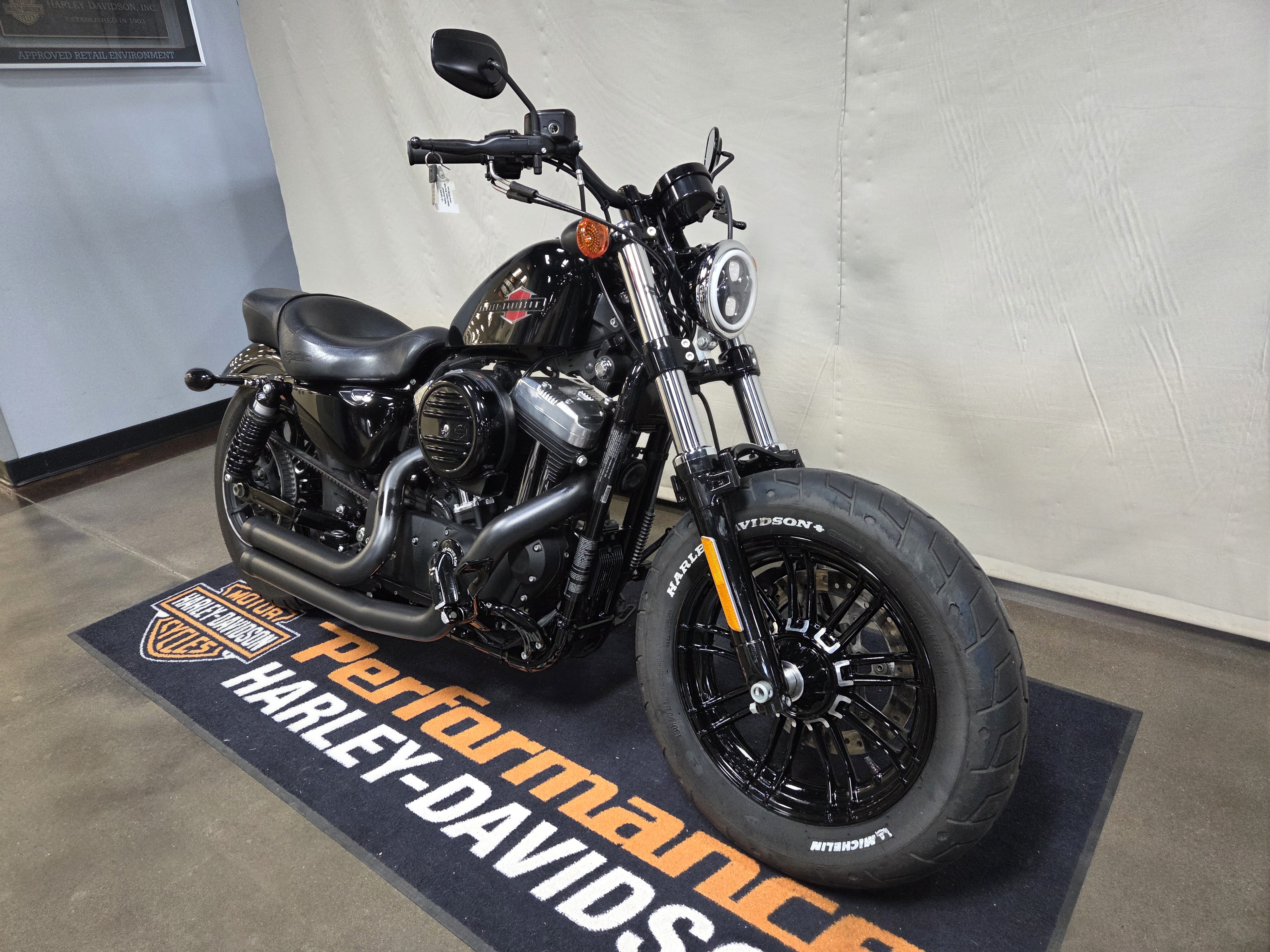 Used 2019 Harley-Davidson Forty-Eight® Vivid Black | Motorcycles