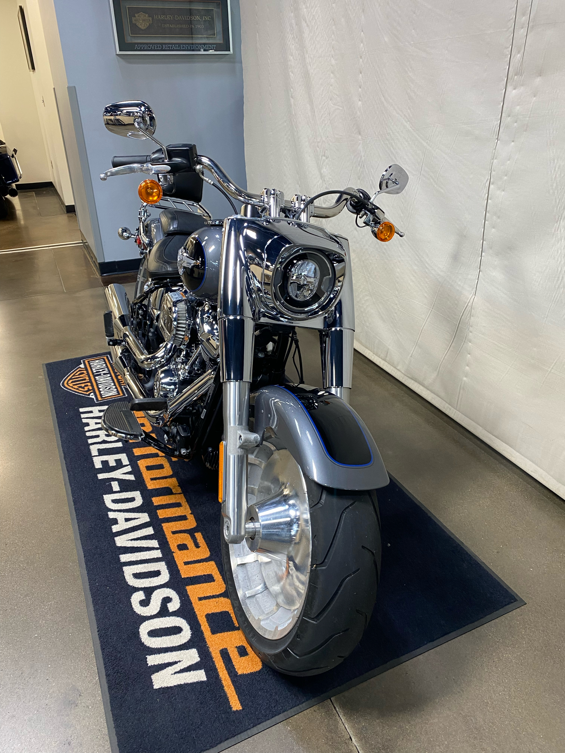 Used 2021 Harley-Davidson Fat Boy® 114 Gauntlet Gray